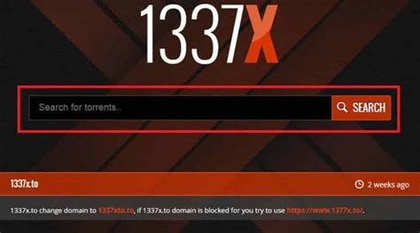 1337x torrent search.